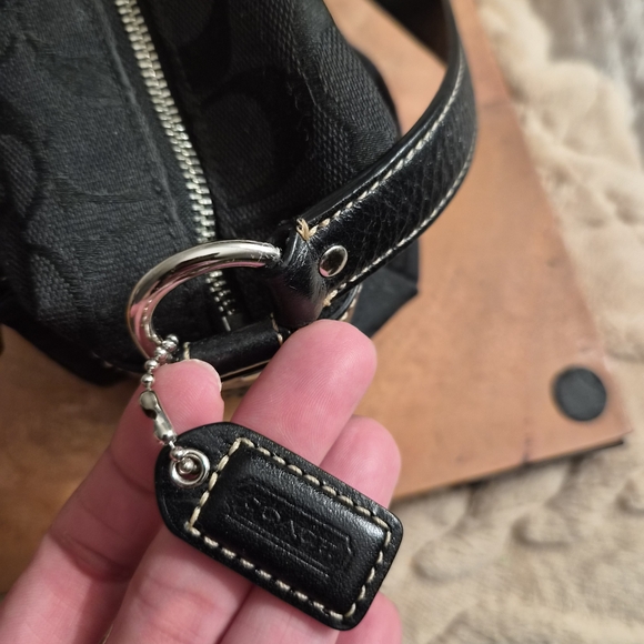 Coach Signature Hamptons Mini Satchel - Picture 11 of 11